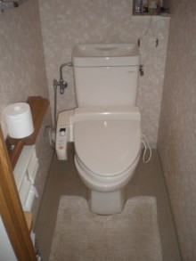 シンプルかつ節水トイレのピュアレストQRに交換 シンプルかつ節水トイレのピュアレストQRに交換